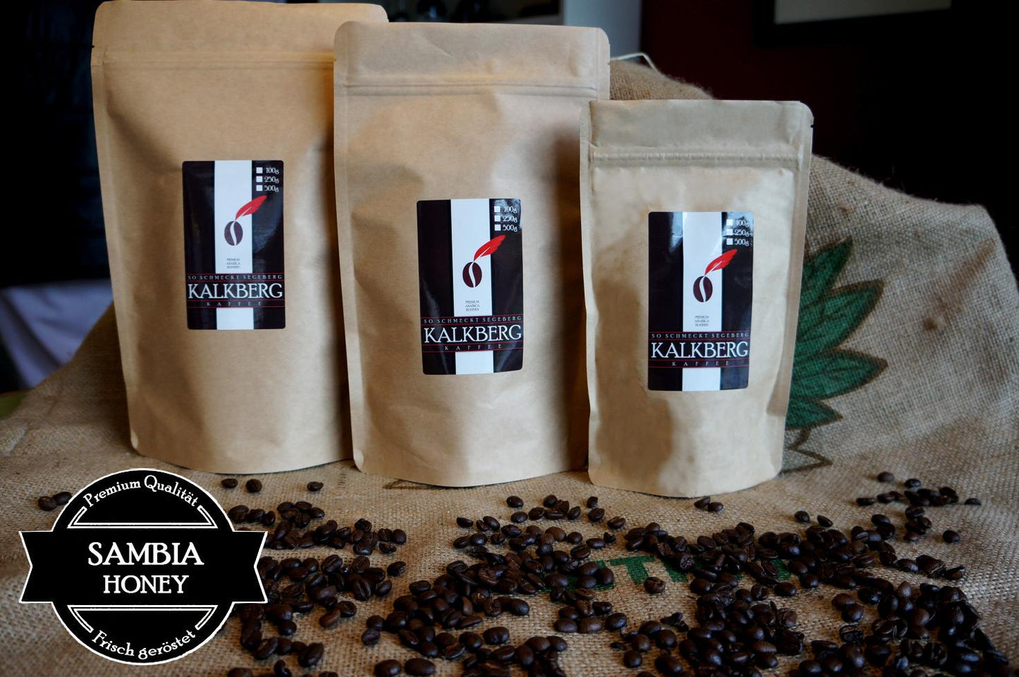 Kalkberg Kaffee Sambia Honey Bean