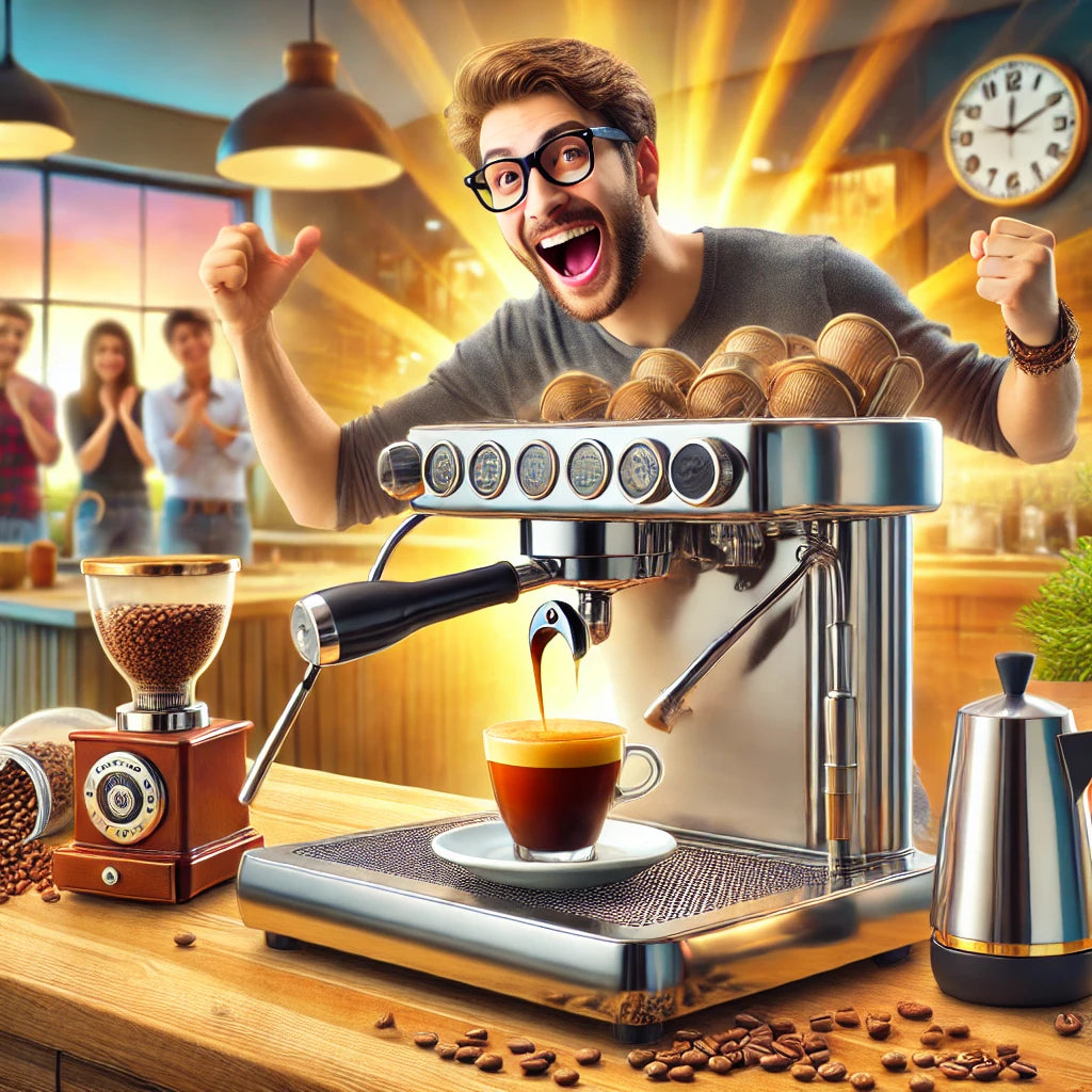 Der perfekte Espresso zu Hause: Tipps und Tricks für Einsteiger (oder wie du in 5 Schritten zum Kaffeeguru wirst!)